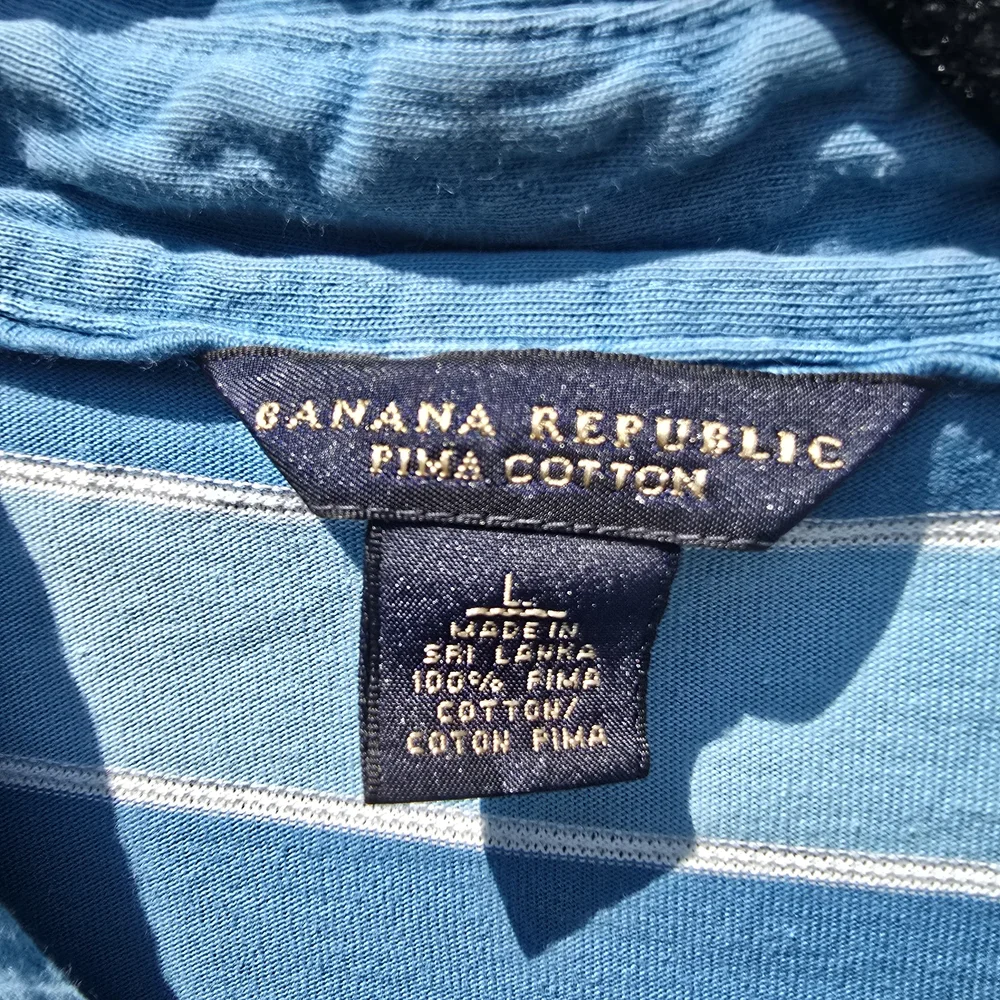 Banana Republic Y2K Polo, Size Large